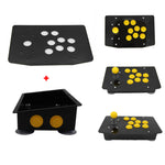 DIY Arcade Joystick Kits Part 8 Buttons Arcade Joystick Acrylic Panel Inclined Case