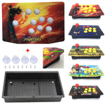 DIY Arcade Joystick Kits Acrylic Multiple Artwork Panel Flat Case Box RetroArcadeCrafts