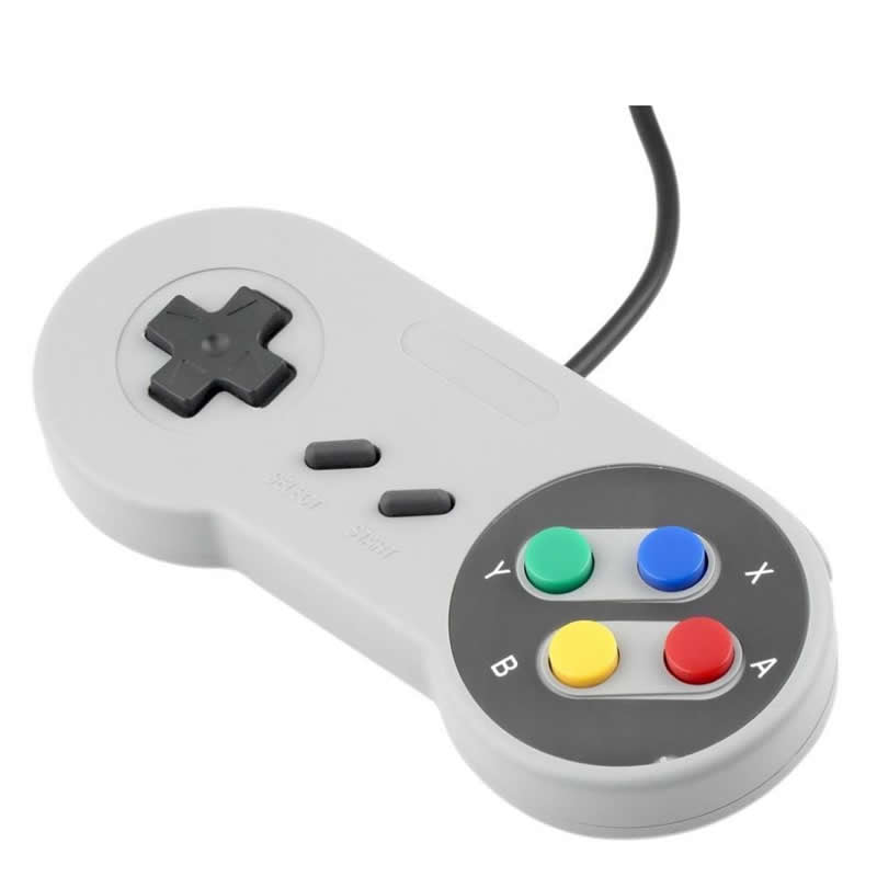 2pcs SNES USB Game Controller Gamepad for PC Raspberry Pi US Stock RetroArcadeCrafts
