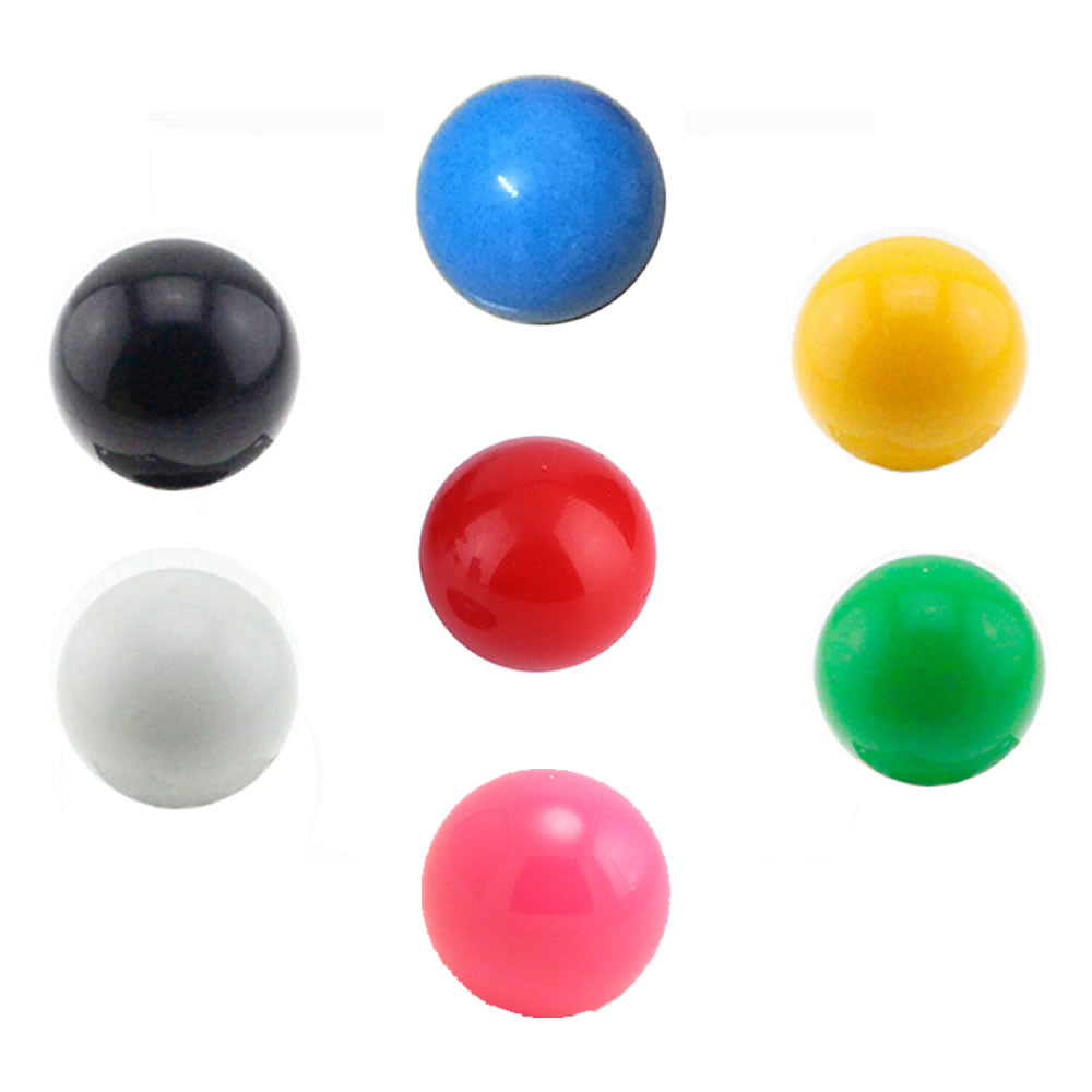 Arcade Joystick DIY Parts Top Ball Top Handle Battop Ball Multi Colors RetroArcadeCrafts