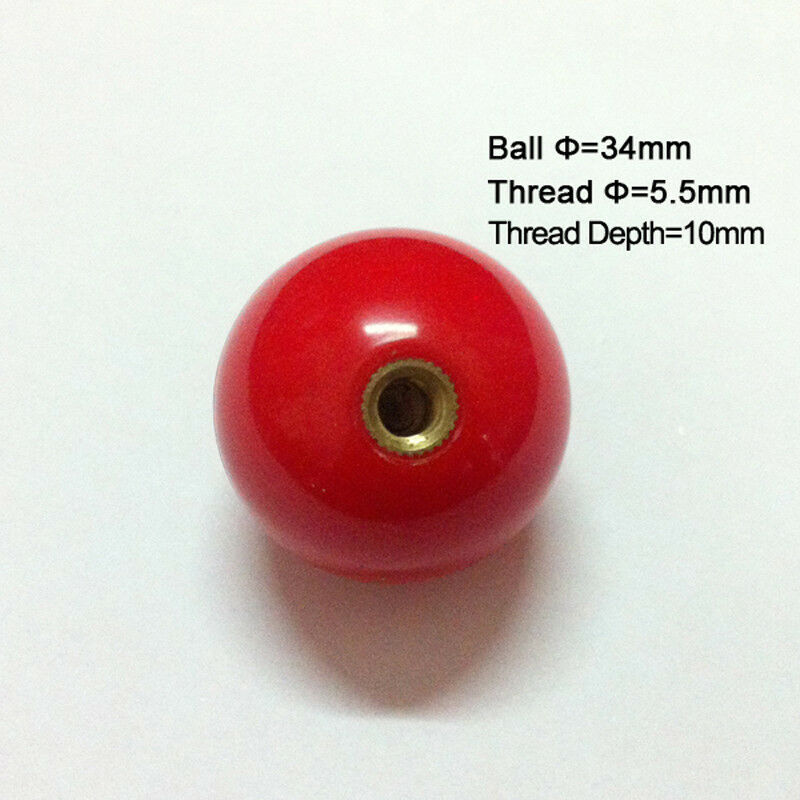 Arcade Joystick DIY Parts Top Ball Top Handle Battop Ball Multi Colors RetroArcadeCrafts