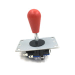 2 Players DIY Arcade Joystick 2Pin Cable 24/30mm Buttons USB Encoder Oval Ball Top