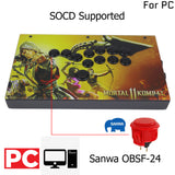 FightBox F1 All Buttons Arcade Game Controller For PS4/PS3/PC Artwork Panel RetroArcadeCrafts