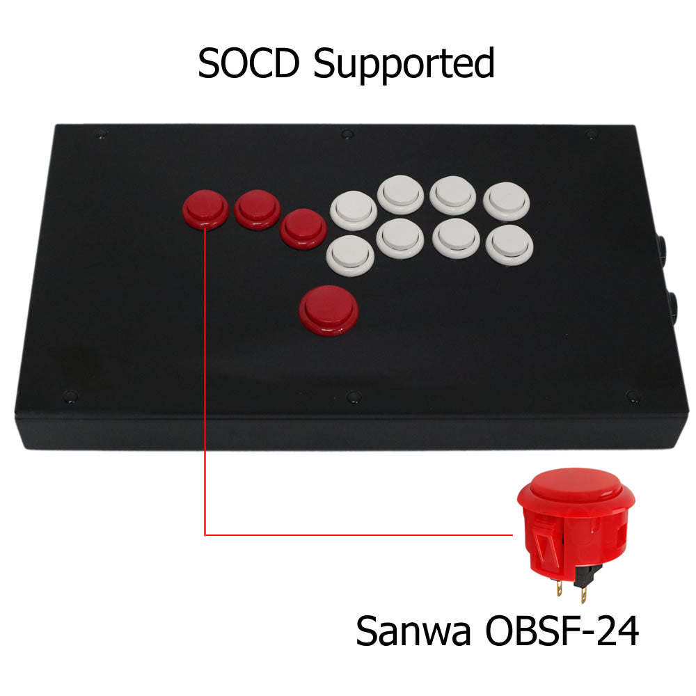 Fight Controller Buttons RAC-J800B All Buttons Arcade Joystick Fight Stick – RetroArcadeCrafts