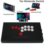 RAC-J800B-NS All Buttons Hitbox Style Arcade Game Controller Nintendo Switch RetroArcadeCrafts
