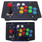 RAC-J500S 10 Buttons Arcade Joystick USB Wired Artwork Panel For PC Multicolor RetroArcadeCrafts